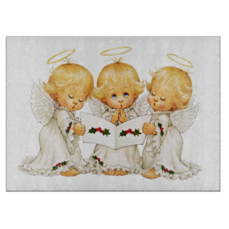 Singing Angels Cutting Board