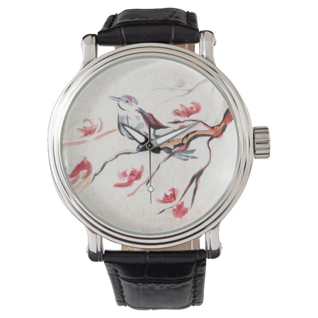 Singing Bird Background Watch (Front)