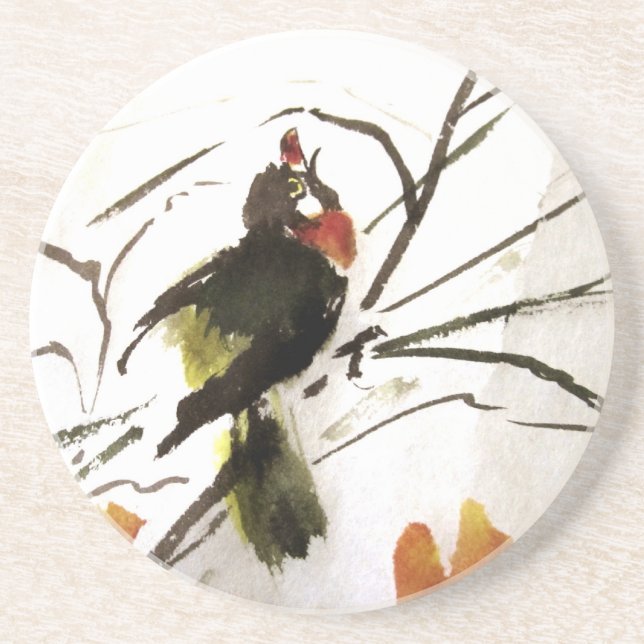 Singing Bird Coaster (Front)