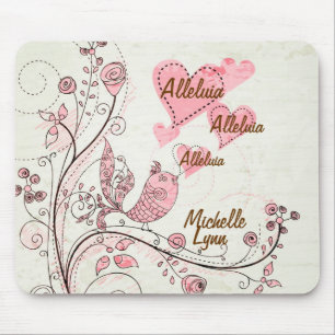 Singing Bird Customise Mousepad