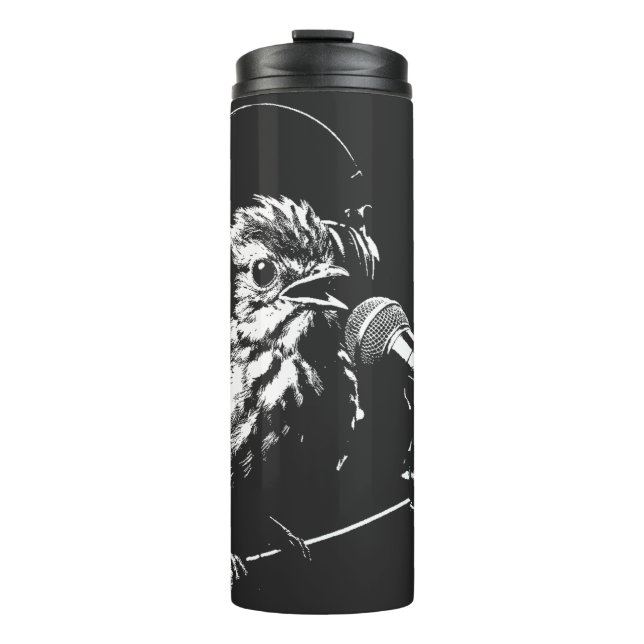 Singing Bird Thermal Tumbler (Front)