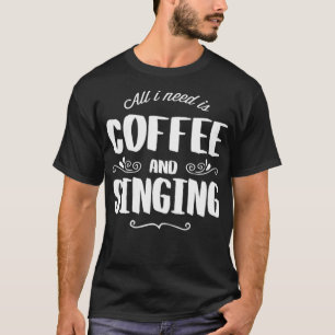 Singing & black cat climb T-Shirt