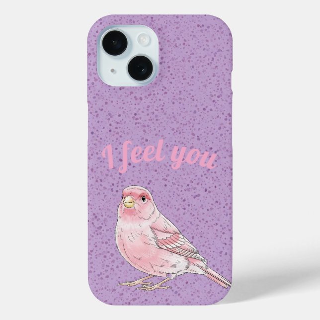 Singing Canary Bird Phone Case (Back)