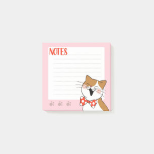 Singing Cat Post-It Notes