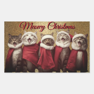 Singing Cats Sticker