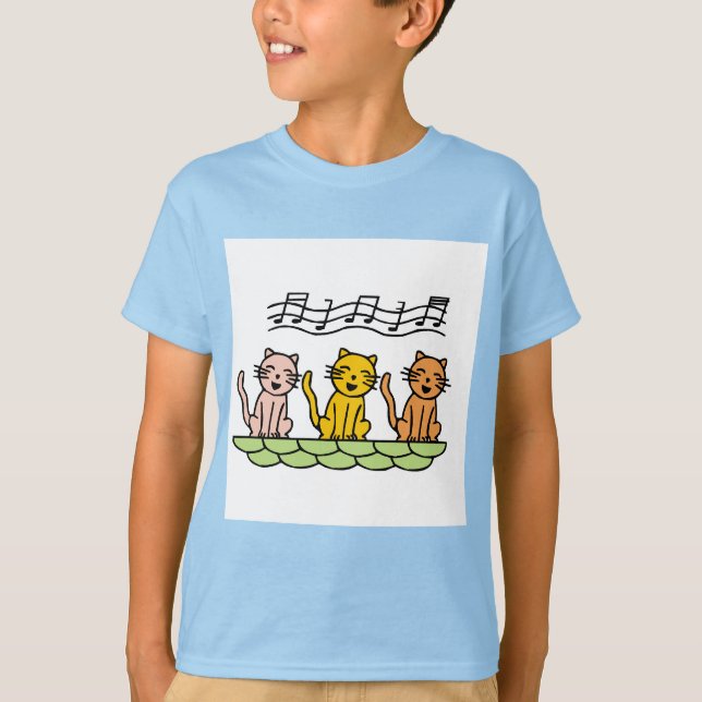 Singing Cats Tshirts and Gifts (Front)