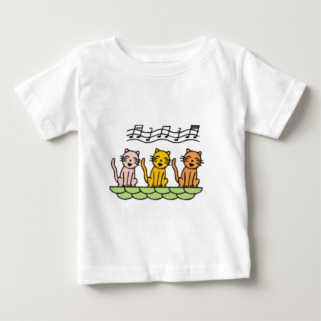 Singing Cats Tshirts and Gifts (Front)