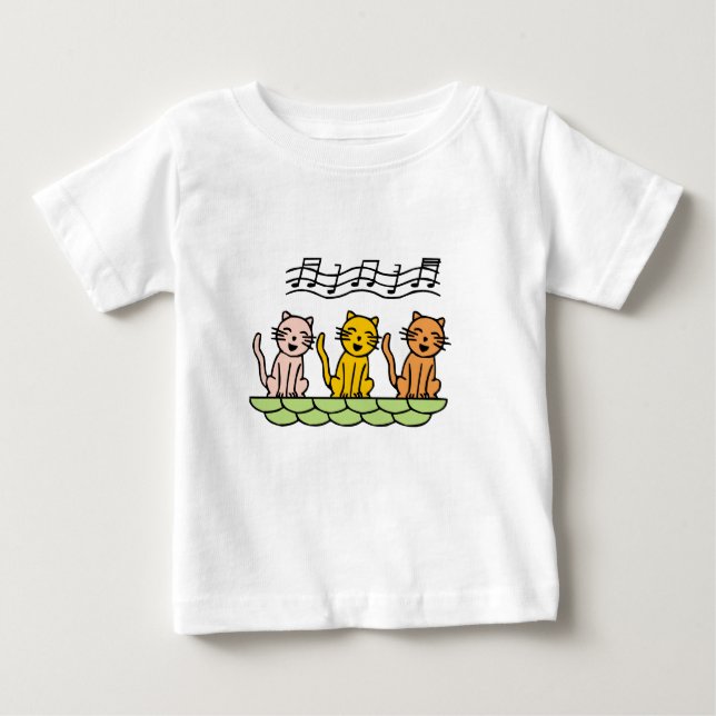 Singing Cats Tshirts and Gifts (Front)