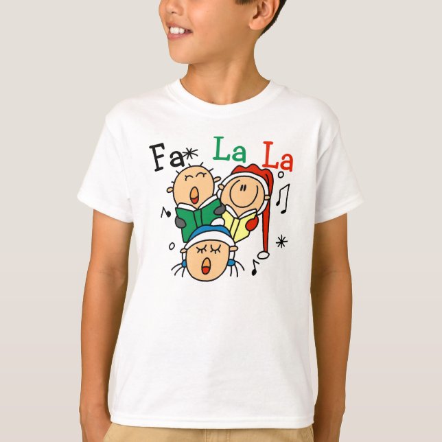 Singing Christmas Carols T-shirt (Front)