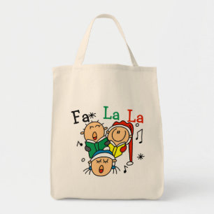 Singing Christmas Carols Tshirts and Gifts Tote Bag