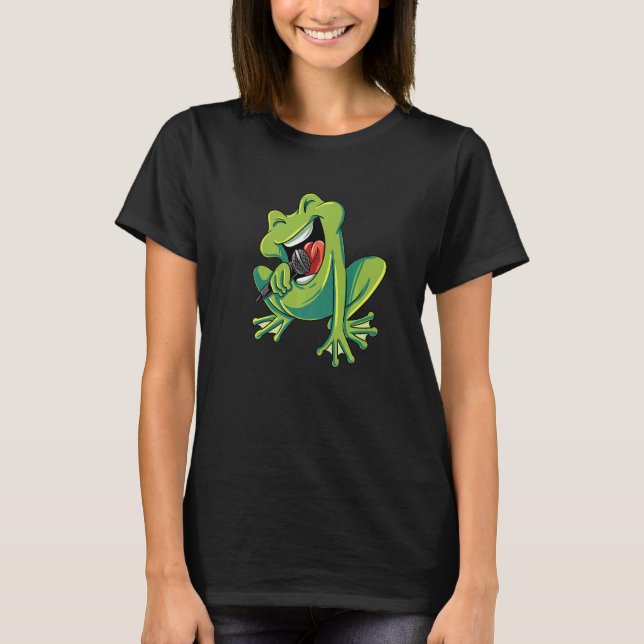 Singing Frog Toad T-Shirt (Front)