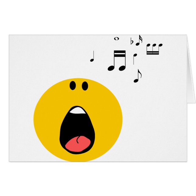 singing his little heart out (Front Horizontal)