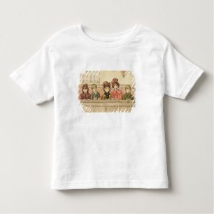 Singing in church (w/c on paper) toddler T-Shirt