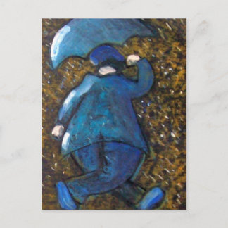 SINGING IN THE RAIN POSTCARD