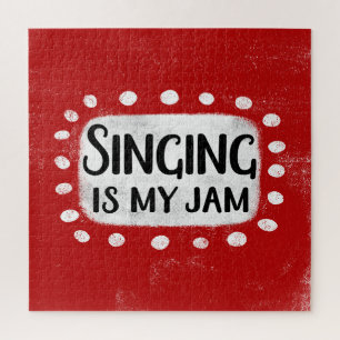 Singing Is My Jam Jigsaw Puzzle