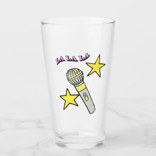 Singing Karaoke Glass Tumbler
