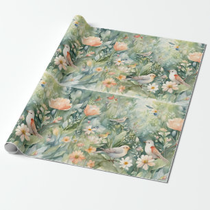 Singing love wrapping paper