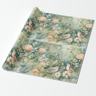 Singing love wrapping paper