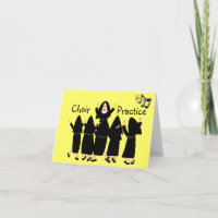 Singing Nuns "Choir Practice" Note Cards-Adorable