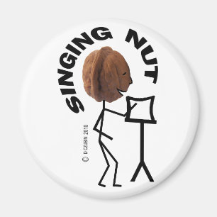 Singing Nut Magnet