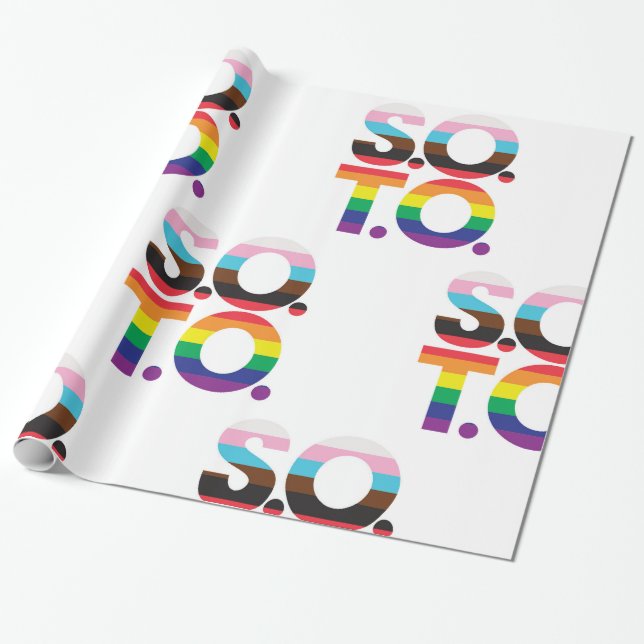 Singing Out Wrapping Paper (Unrolled)