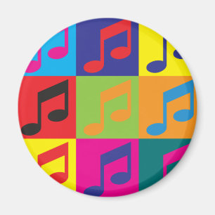 Singing Pop Art Magnet