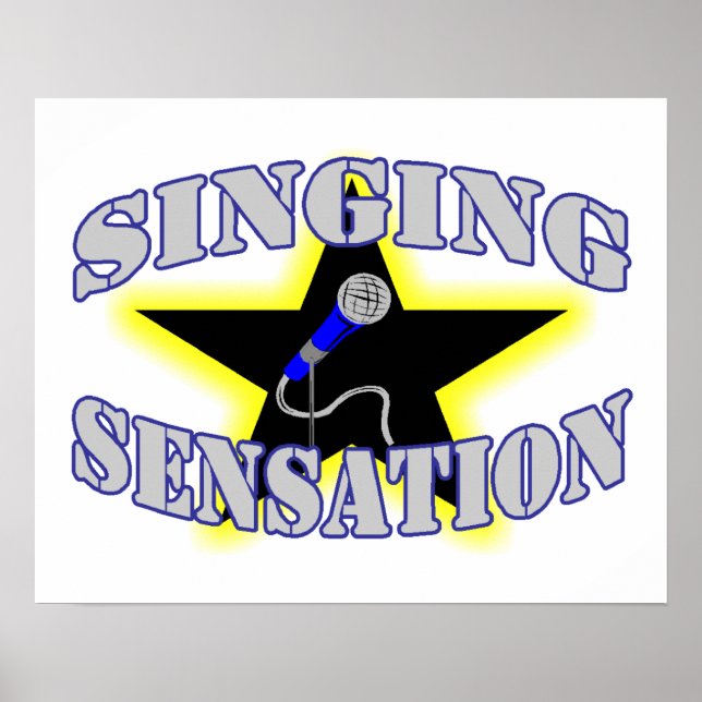Singing Sensation Poster (Front)