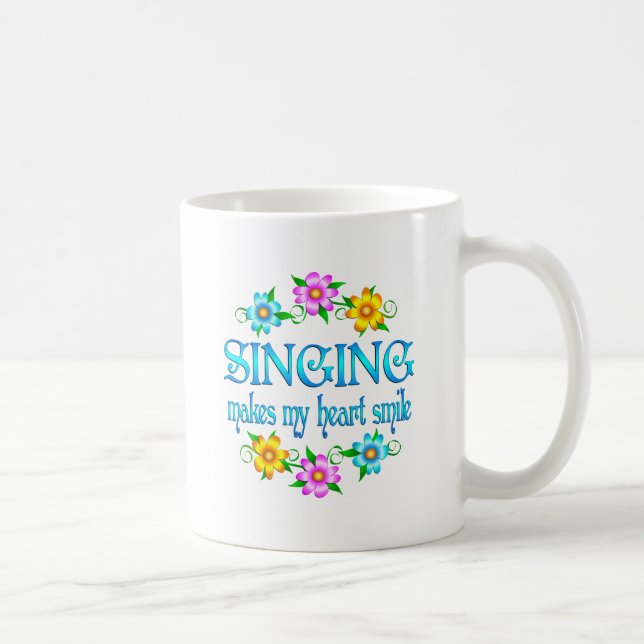 Singing Smiles Coffee Mug (Right)