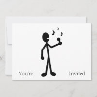 Singing Stick Figure