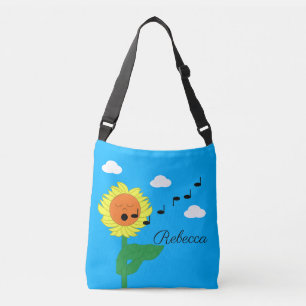 Singing Sunflower: Crossbody Bag