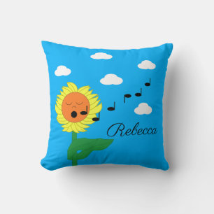 Singing Sunflower Cushion