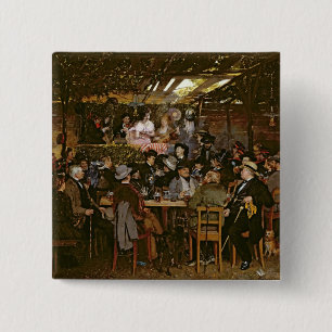 Singing to a Captive Crowd 15 Cm Square Badge