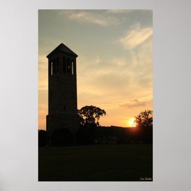 Singing Tower Sunset Print (Front)