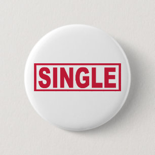 Single 6 Cm Round Badge