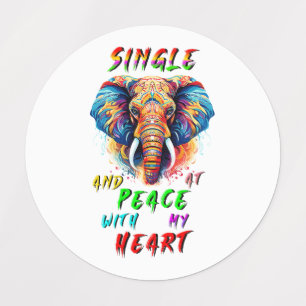 Single And At Peace With My Heart