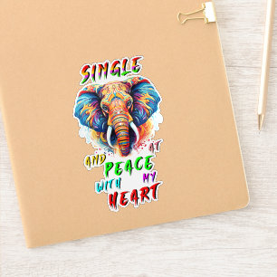 Single And At Peace With My Heart