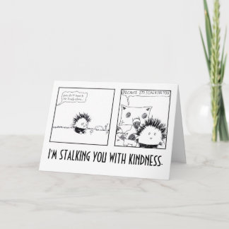 Single Awareness Day Card-Stalking you Holiday Card