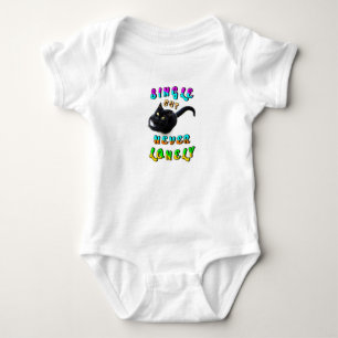 Single But Never Lonely Baby Bodysuit