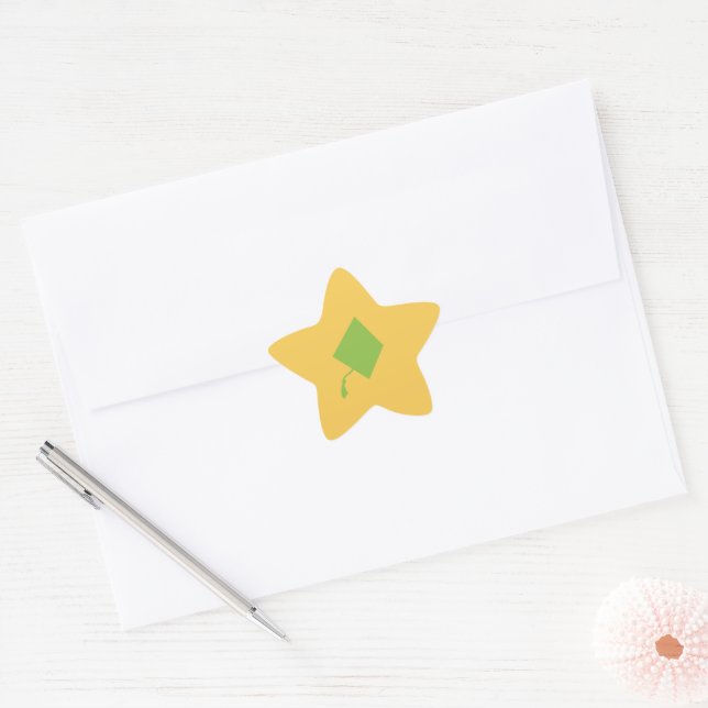 Single Cap Toss Graduation Envelope Seal (Envelope)