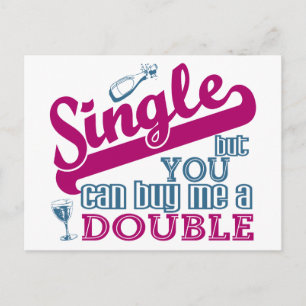 SINGLE custom postcard