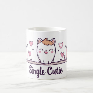 Single Cutie Cute Cats Coffee Mug
