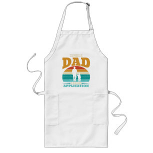 Single Dad Taking Application Long Apron
