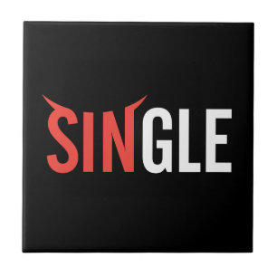 Single Dark Ceramic Tile
