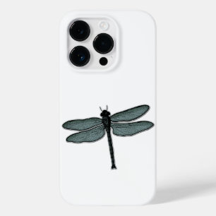 Single Dragonfly Line Drawing Art Case-Mate iPhone 14 Pro Case