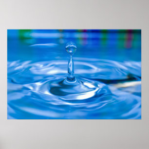 Single Drip Poster