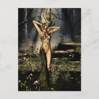 Single Dryad Postcard