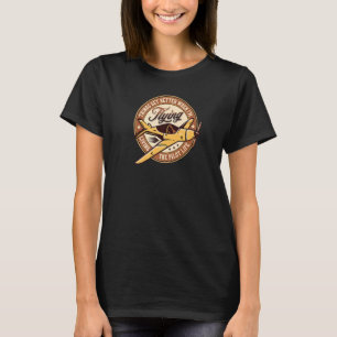 Single Engine Prop Airplane Born To Fly Pilot Avia T-Shirt