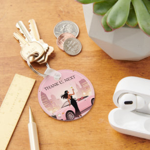 Single Era Party Keychain Thank U, Next Keychain
