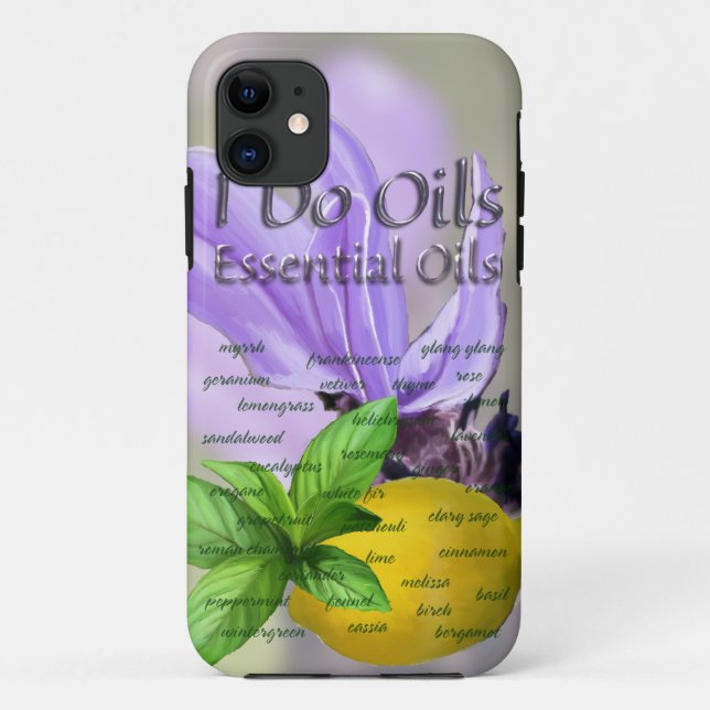 Single Essential Oils Case-Mate iPhone Case (Back)