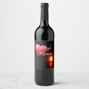 Single Forever Wine Label